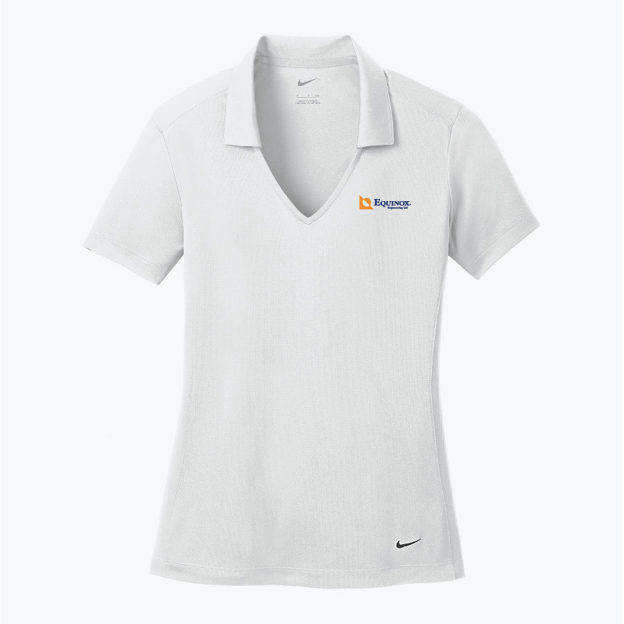 NIKE Women's Dri-FIT Vertical Mesh Polo