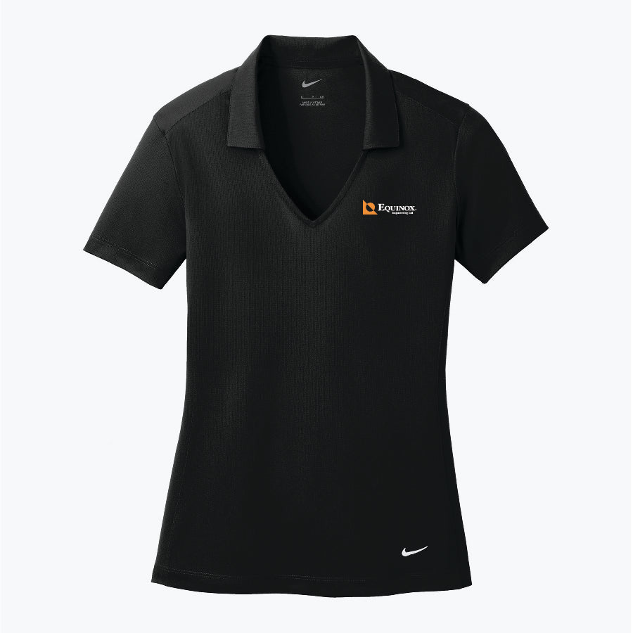 NIKE Women's Dri-FIT Vertical Mesh Polo