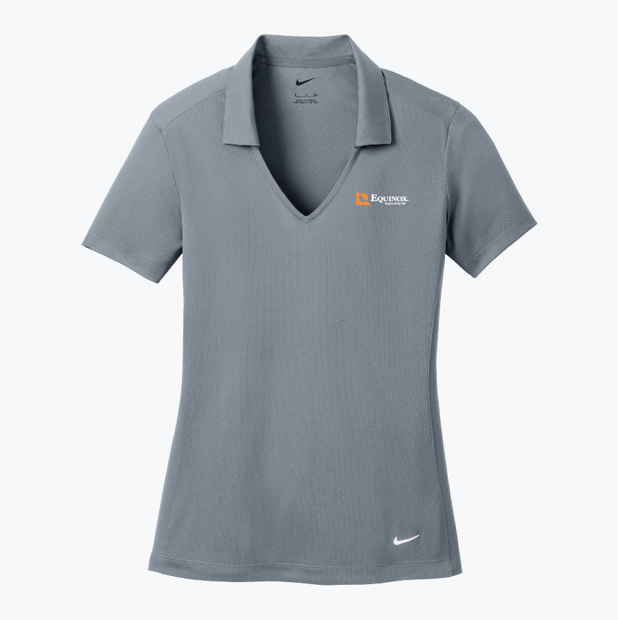 NIKE Women's Dri-FIT Vertical Mesh Polo