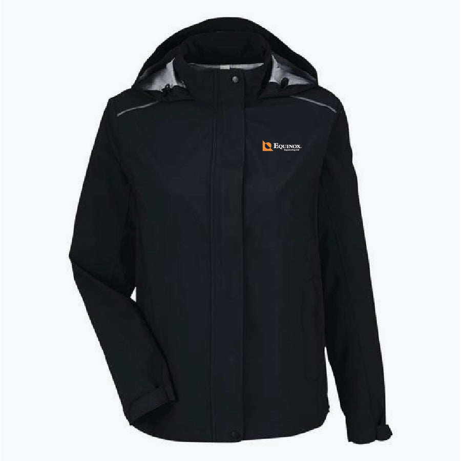 Core365 Women's Packable Rain Jacket