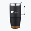 Akira Travel Mug with Cork Bottom – 24oz