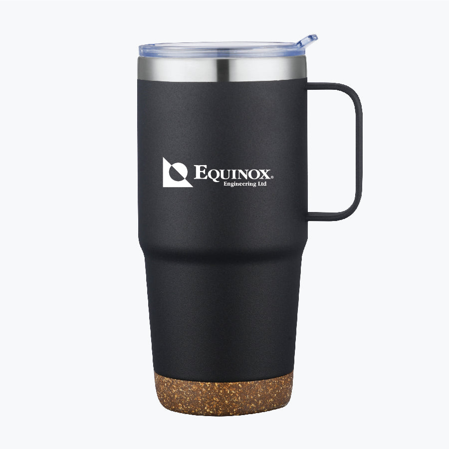 Akira Travel Mug with Cork Bottom – 24oz