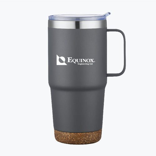 Akira Travel Mug with Cork Bottom – 24oz
