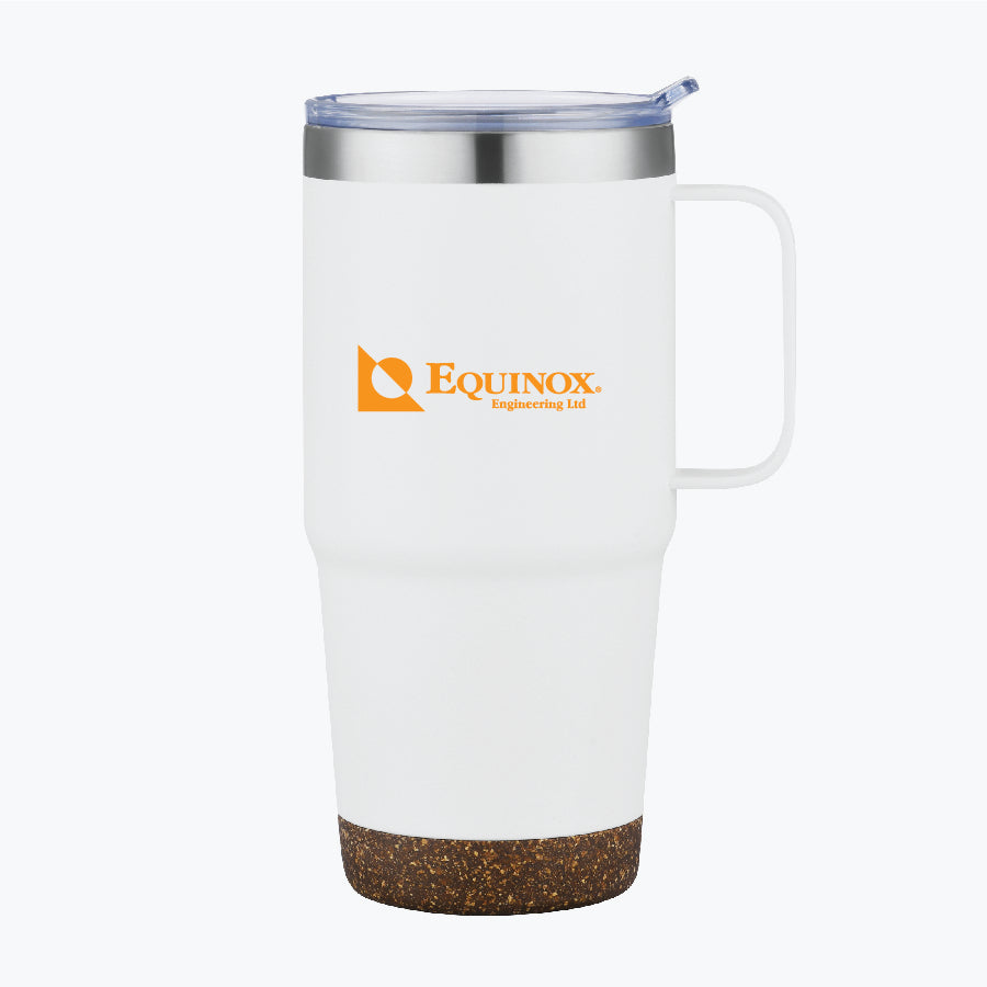 Akira Travel Mug with Cork Bottom – 24oz