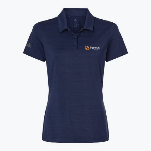 Adidas Women's Textured Stripe Polo