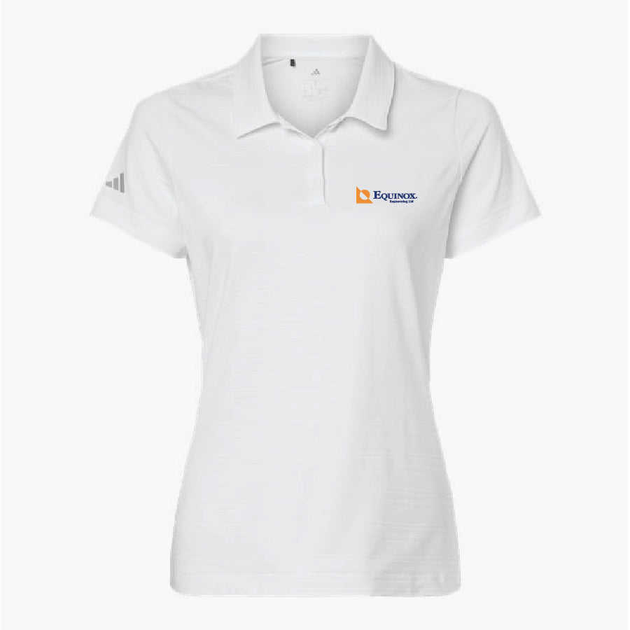 Adidas Women's Textured Stripe Polo